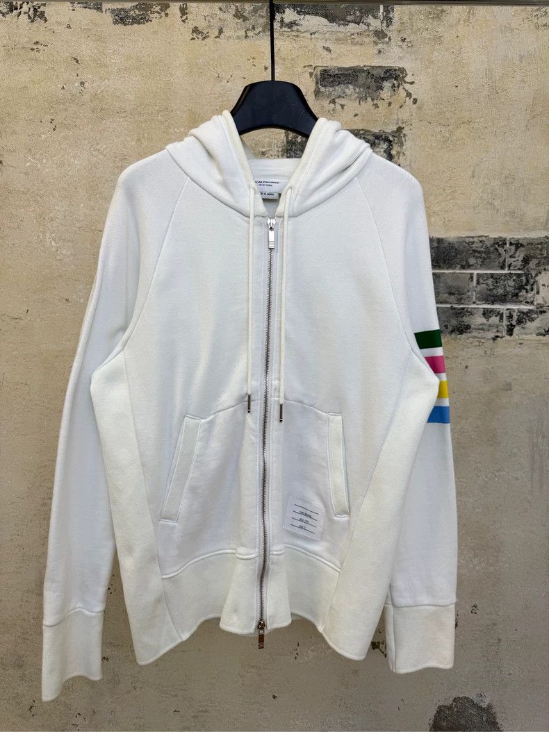 Thom Browne Thom Browne Zipper hoodie Size US L / EU 52-54 / 3 - 1 Thumbnail