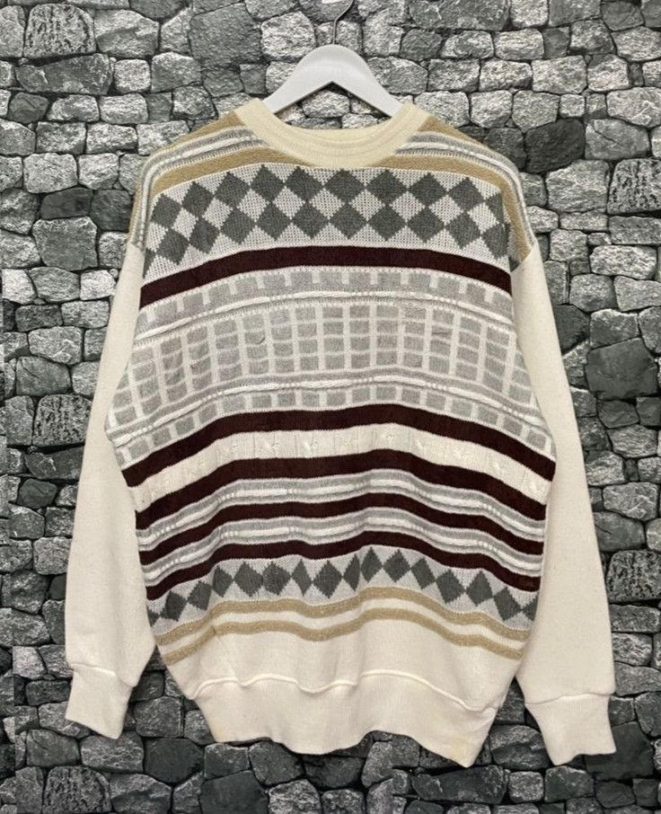 MCM Vintage MCM Paris Knitwear Sweatshirt Size US L / EU 52-54 / 3 - 2 Thumbnail