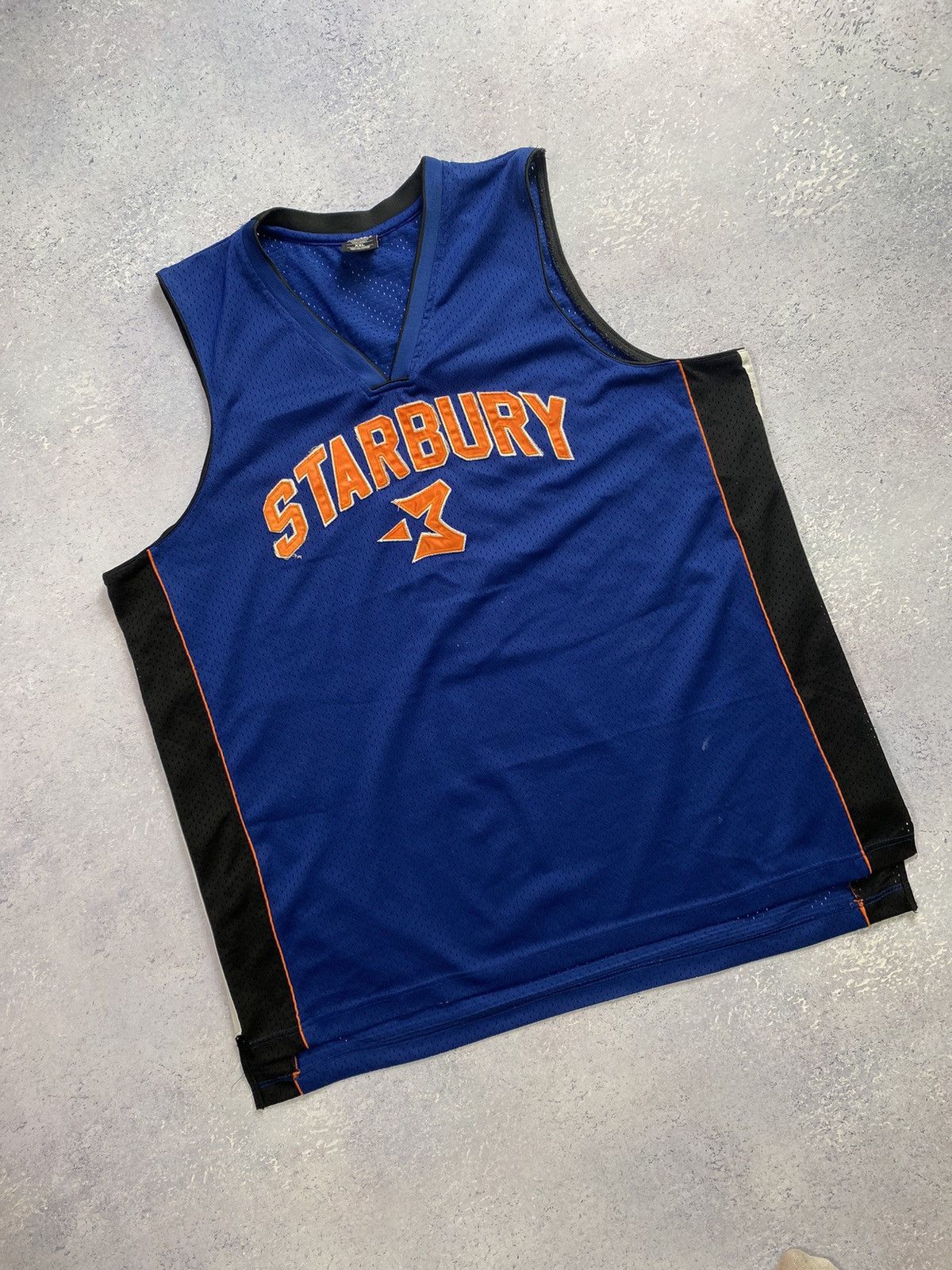 NBA Stephon Marbury Jersey Mens2XL Blue And Orange Starbury Size US XXL / EU 58 / 5 - 3 Thumbnail
