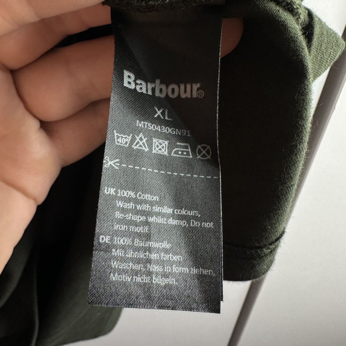 Barbour Barbour T-Shirt Rare Size US XL / EU 56 / 4 - 6 Thumbnail