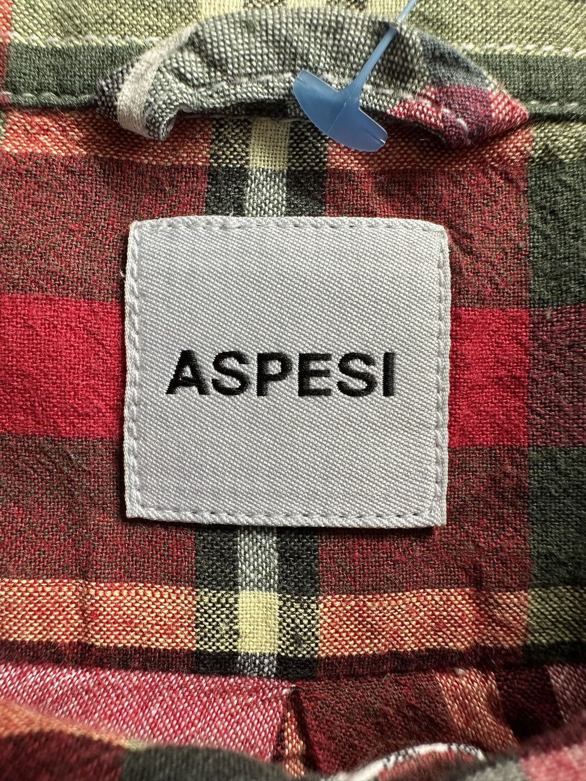 Aspesi 00's Aspesi plaid button up shirt Size US M / EU 48-50 / 2 - 14 Thumbnail