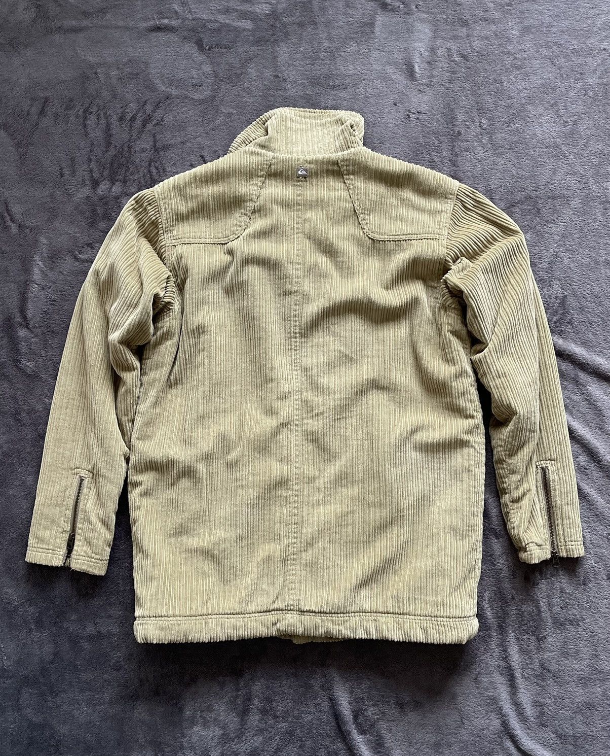 Quicksilver × Quiksilver × Vintage Colduroy Jacket 90s Size US L / EU 52-54 / 3 - 2 Thumbnail