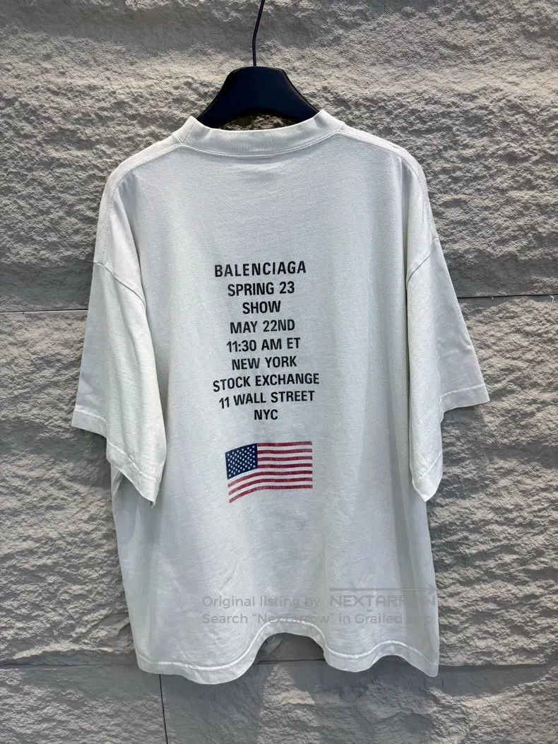 Balenciaga Balenciaga NYSE Exclusive Short-Sleeve Size US M / EU 48-50 / 2 - 2 Thumbnail