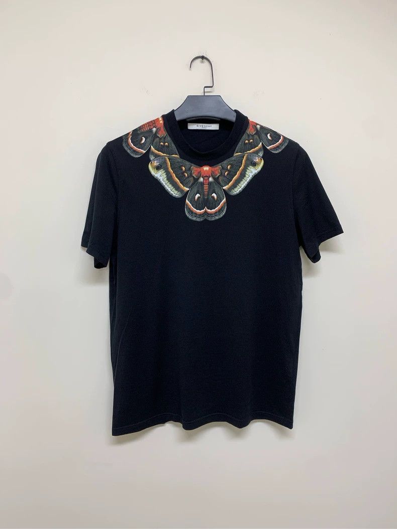 Givenchy Classic Butterfly Print T-Shirt M Size Black Styl