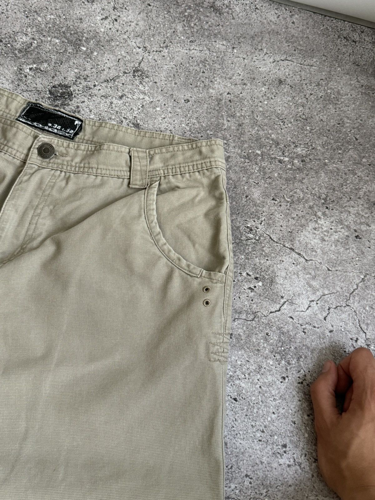 Oakley Vintage Oakley baggy loose fit sand pants Size US 34 / EU 50 - 6 Thumbnail