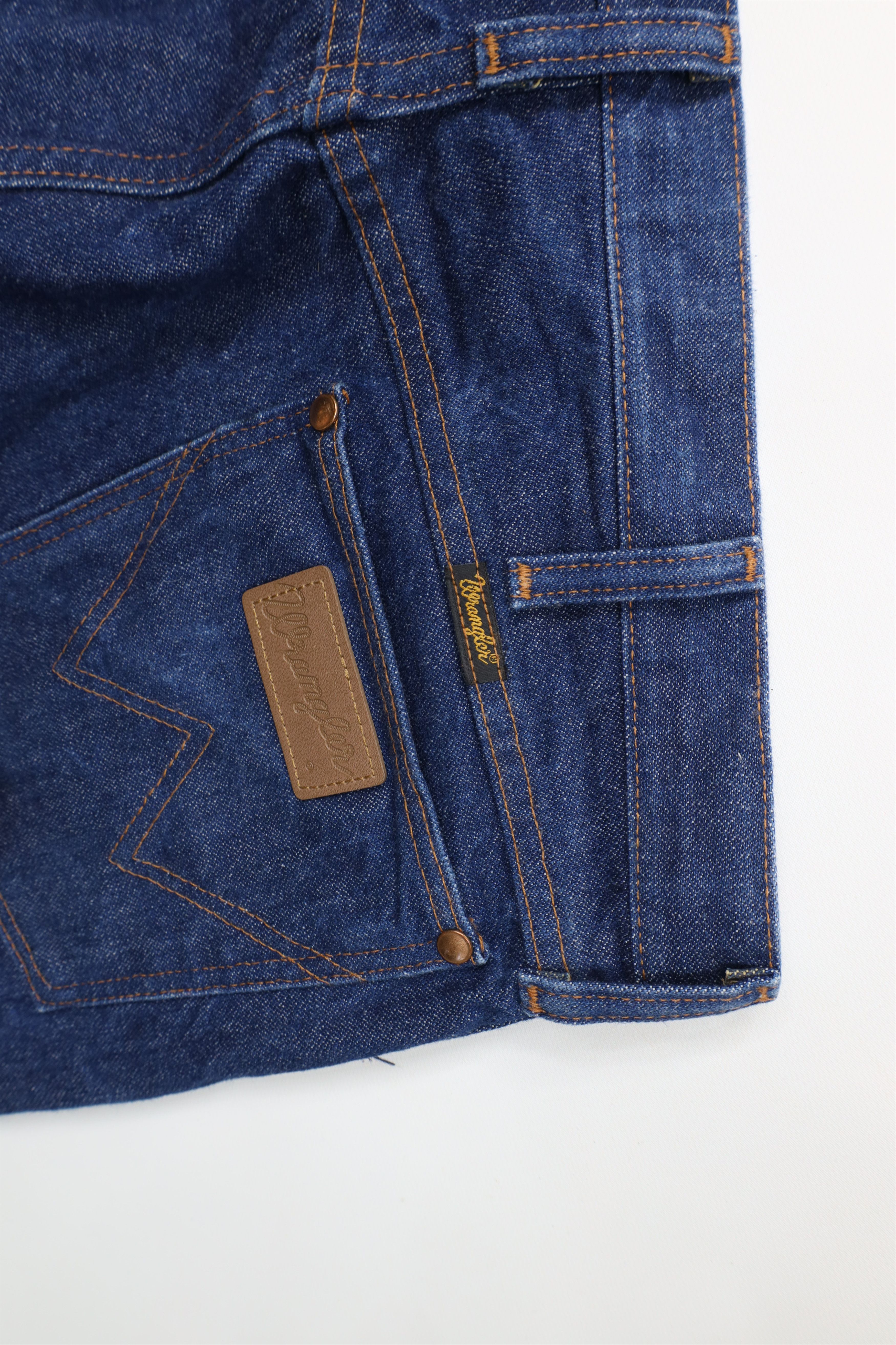 Wrangler Vintage 90s Wrangler Leg Denim Jeans Blue Cotton USA Size US 38 / EU 54 - 15 Thumbnail