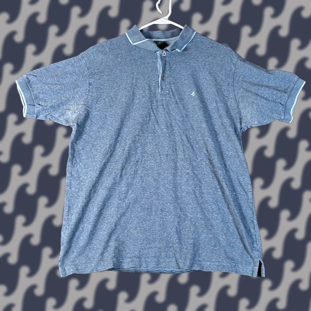 Brooksfield Brooksfield Polo Shirt Men's Medium Blue Short Sleeve Collared Casual Size US M / EU 48-50 / 2 - 1 Thumbnail