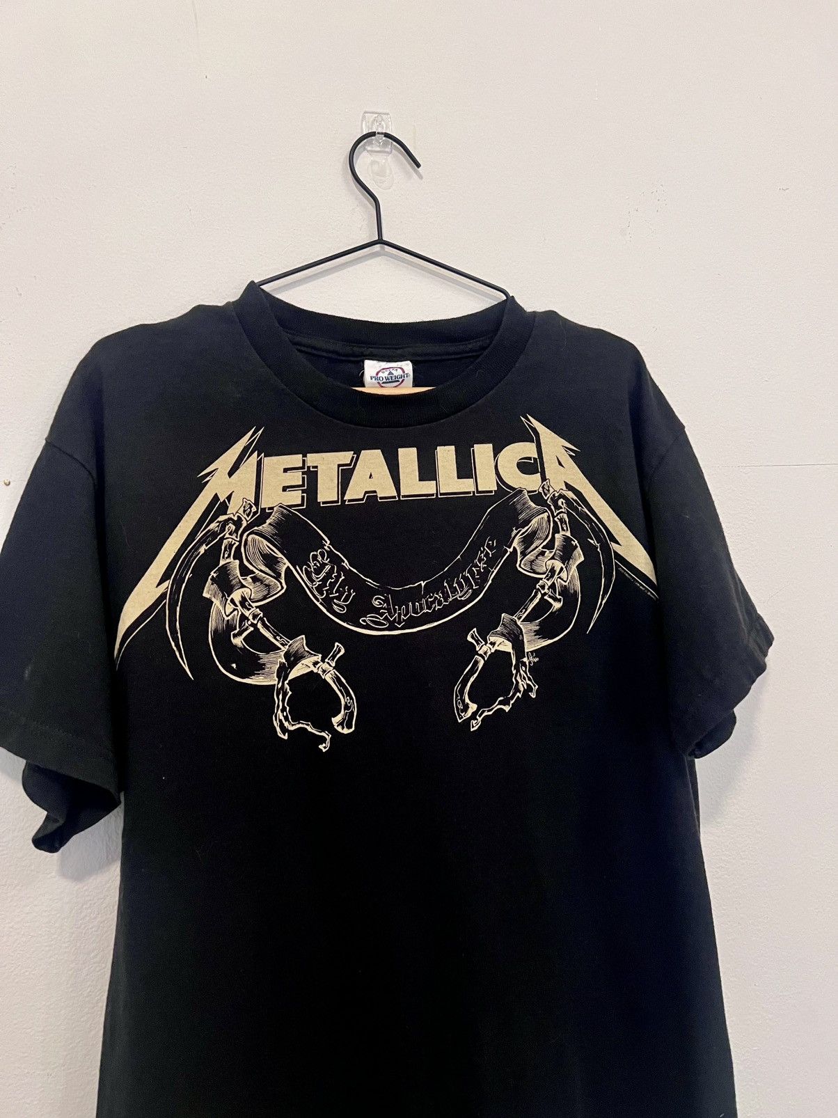 Delta Metallica “My Apocalypse” 2008 Tour Tee Pro Weight – Size M Size US M / EU 48-50 / 2 - 2 Thumbnail
