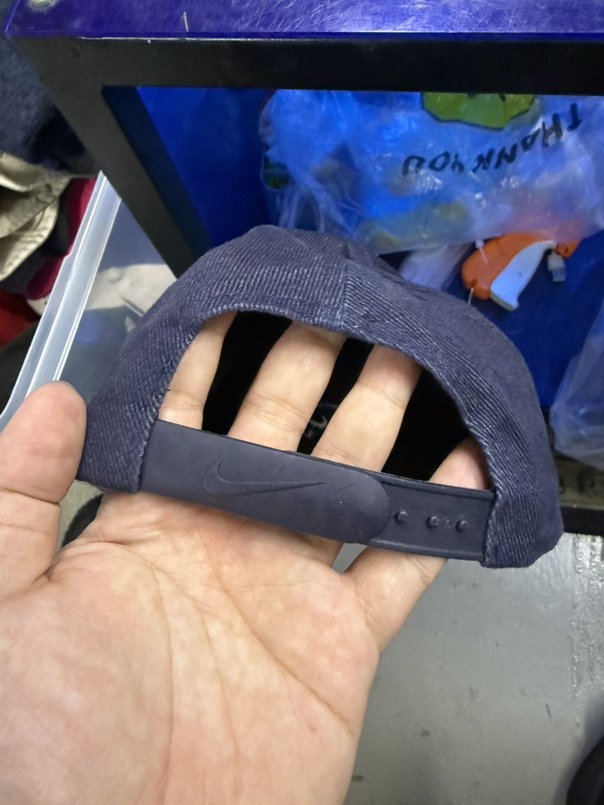 Nike Vintage Nike Air Two Tone Hat Size ONE SIZE - 5 Thumbnail