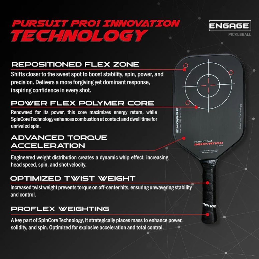 Other Engage Pursuit Pro1 Innovation 15.2mm Raw Carbon Fiber Pickl Size ONE SIZE - 3 Thumbnail