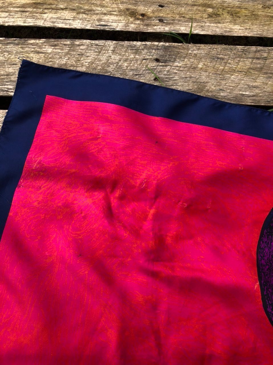 Vintage Vintage 90s Picasso Silk Scarf Size ONE SIZE - 3 Thumbnail