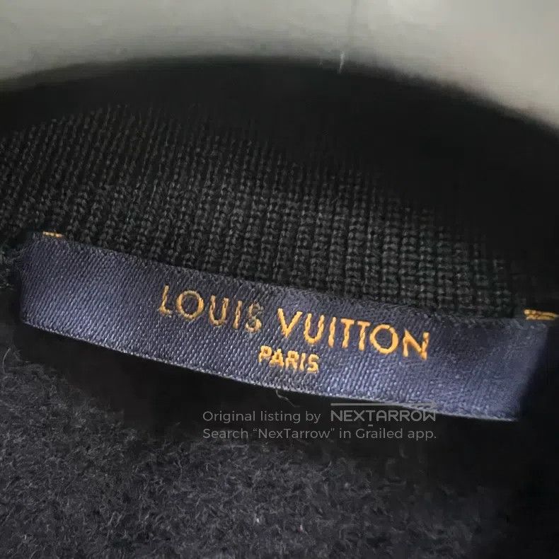 Louis Vuitton Louis Vuitton Navy Blue Lapel Zip Jacket Size US M / EU 48-50 / 2 - 2 Thumbnail