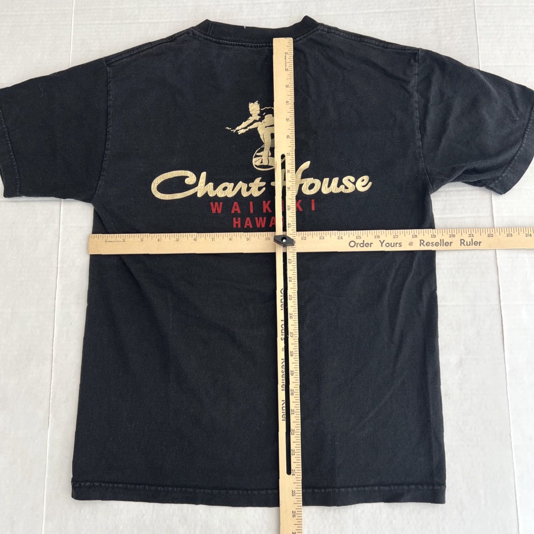 Vintage VINTAGE Alstyle Chart House Restaurant Waikiki Surfer Shirt Black M Men Size US M / EU 48-50 / 2 - 7 Thumbnail