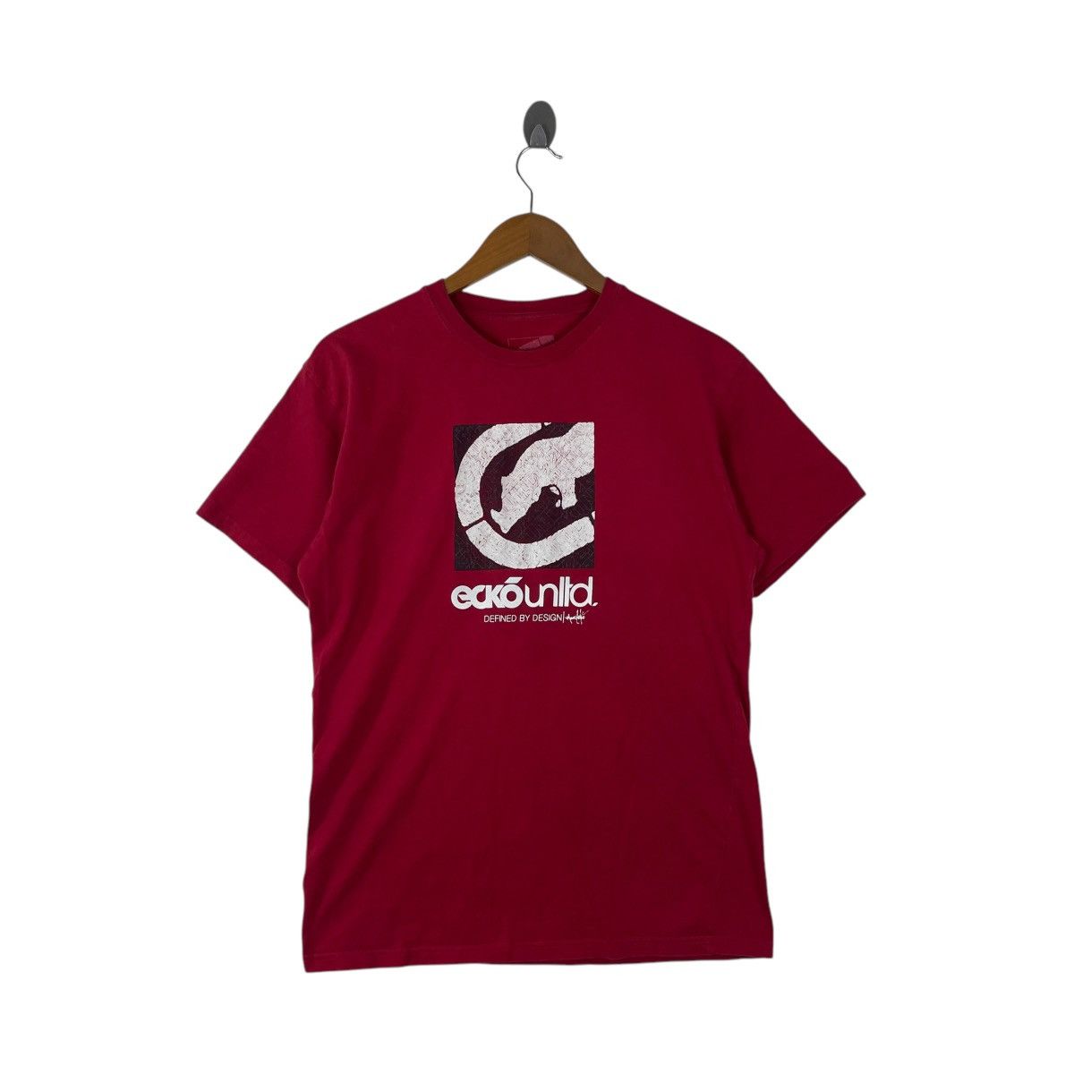 Ecko Unltd. Ecko Unlimited Y2K Red Tee Shirt Size US S / EU 44-46 / 1 - 1 Thumbnail