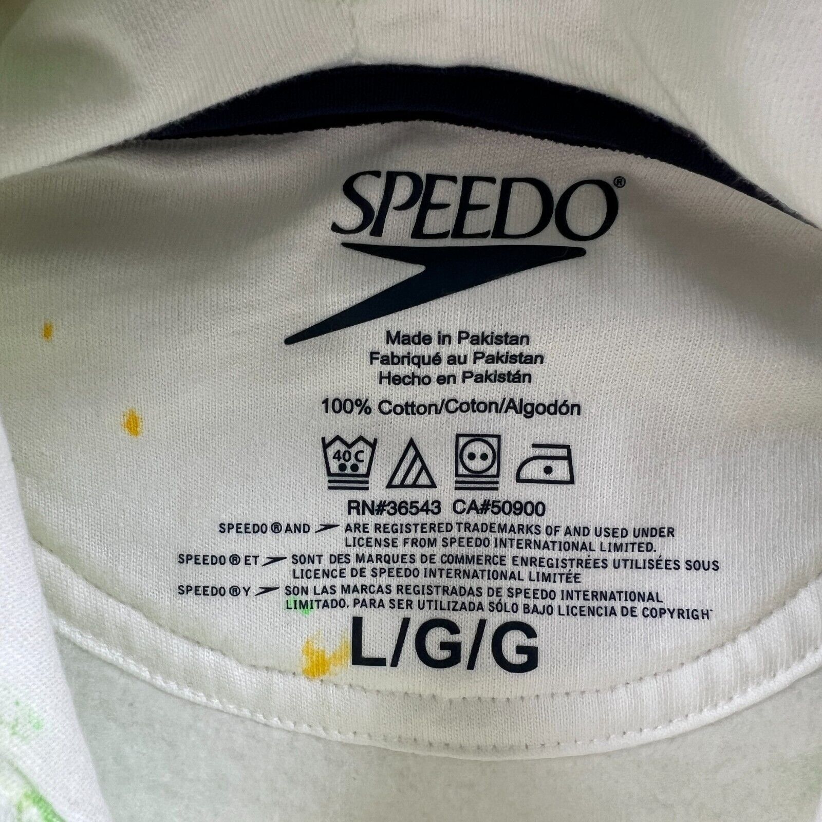 Speedo Speedo Sweatshirt Men L Painted Tie Dye Rare Swimming Spello Size US L / EU 52-54 / 3 - 7 Thumbnail