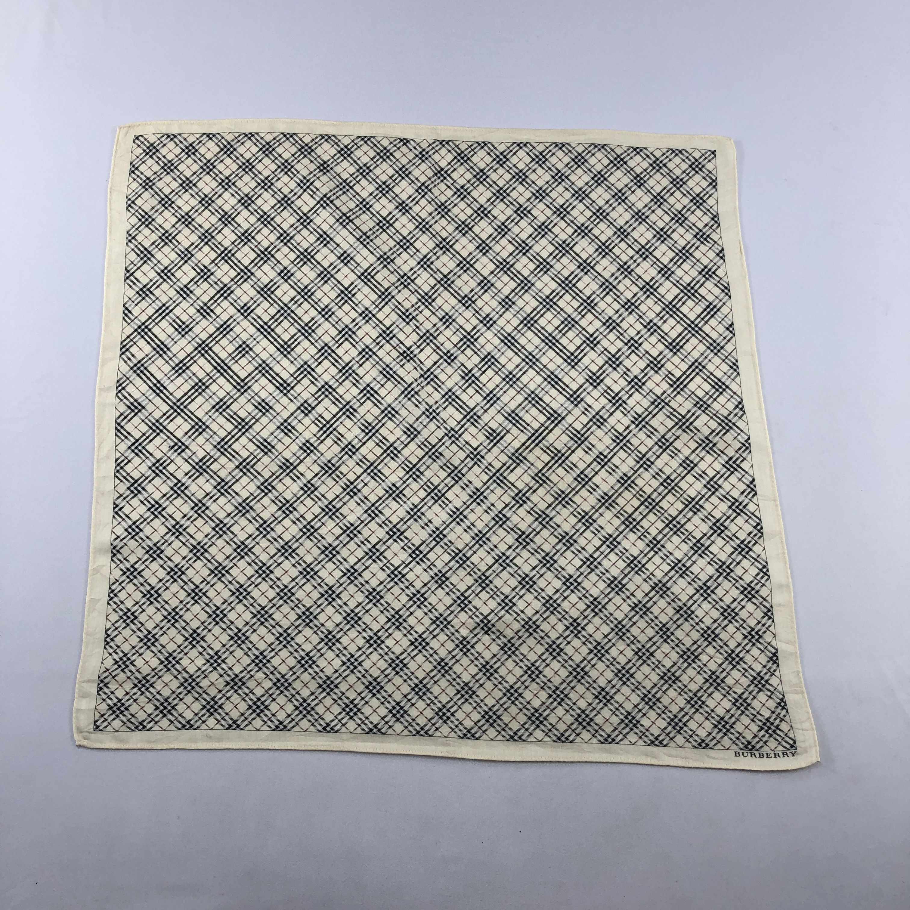 Burberry Handkerchief Neckerchief Bandana H2839