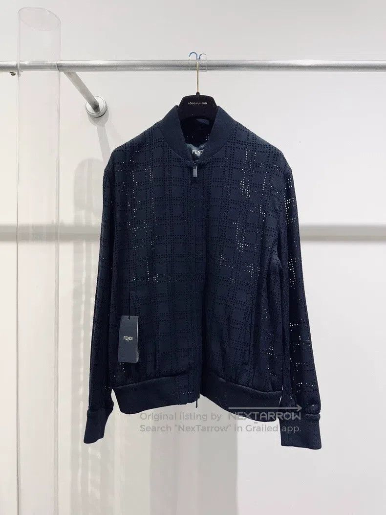 Fendi Fendi Black Lace-Up Jacket Size US M / EU 48-50 / 2 - 1 Thumbnail