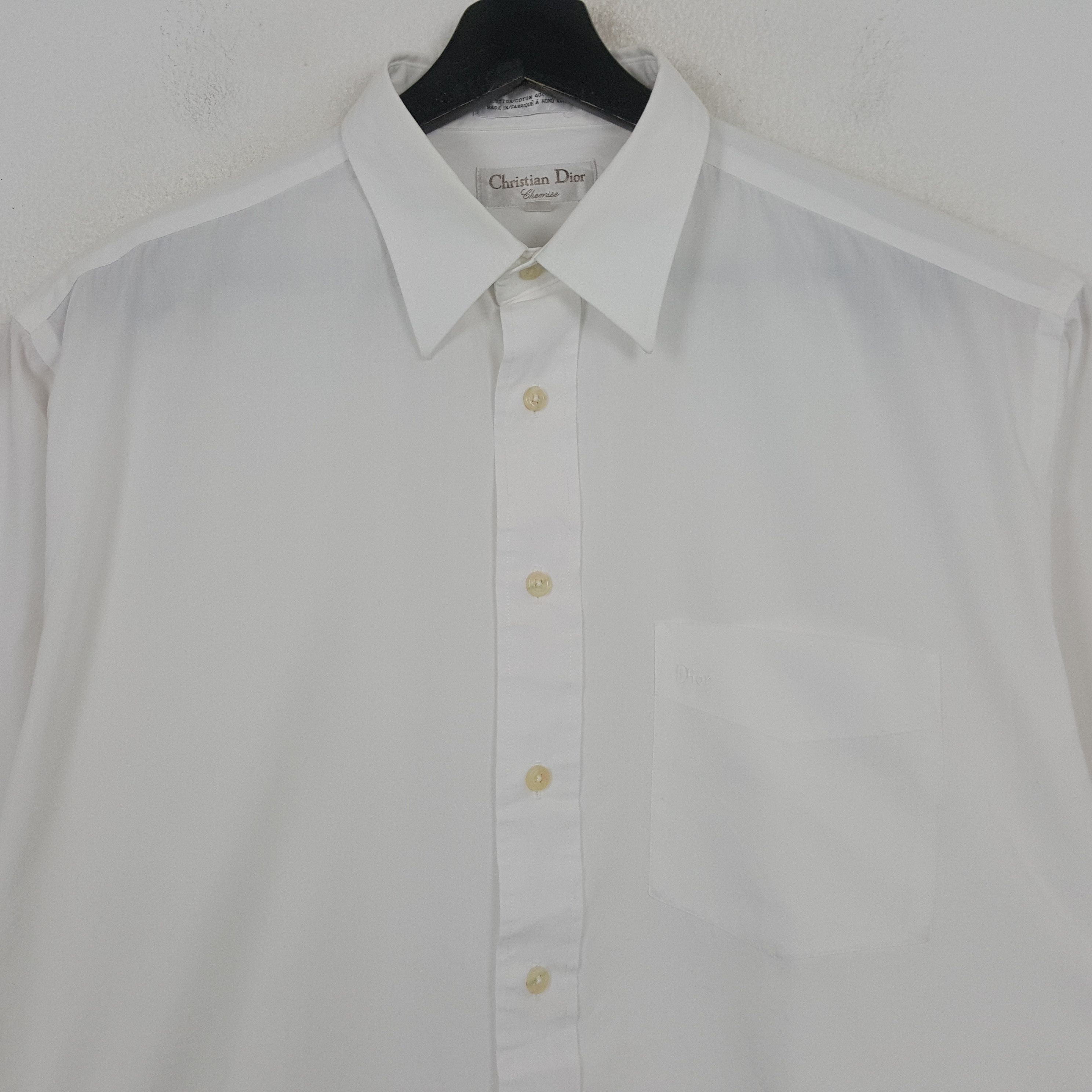 Christian Dior Monsieur Christian Dior Fashion Brand Shirt RR21 Size US XL / EU 56 / 4 - 2 Thumbnail