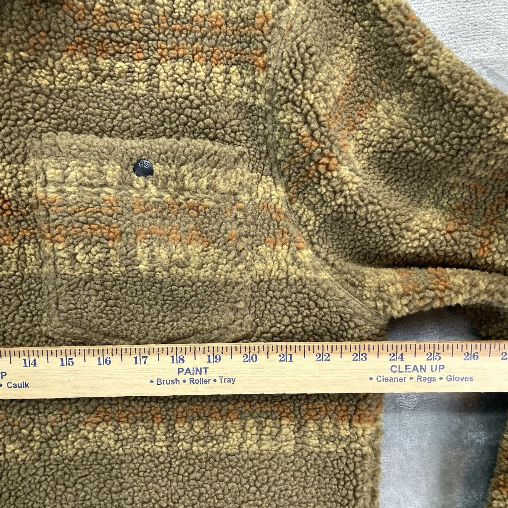 Howler Brothers VINTAGE Howler Brothers Allegheny Overshirt Jacket Men L Striped Brown Polyester Fleece Pockets Snap Button Hunting Hiking Outdoor Western 90s? Size US L / EU 52-54 / 3 - 5 Thumbnail