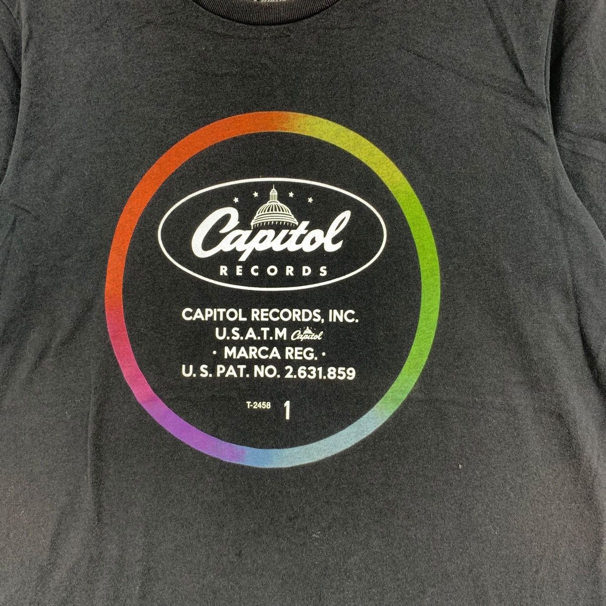 Uniqlo UNIQLO x CAPITOL RECORDS Hollywood California Tee Shirt Top Size US L / EU 52-54 / 3 - 4 Thumbnail