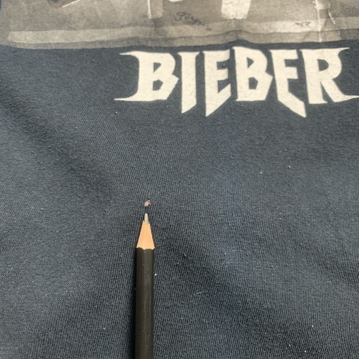 Justin Bieber × Vintage Vintage Justin Bieber Purpose Tour Tee Uneven Faded Size US S / EU 44-46 / 1 - 20 Thumbnail