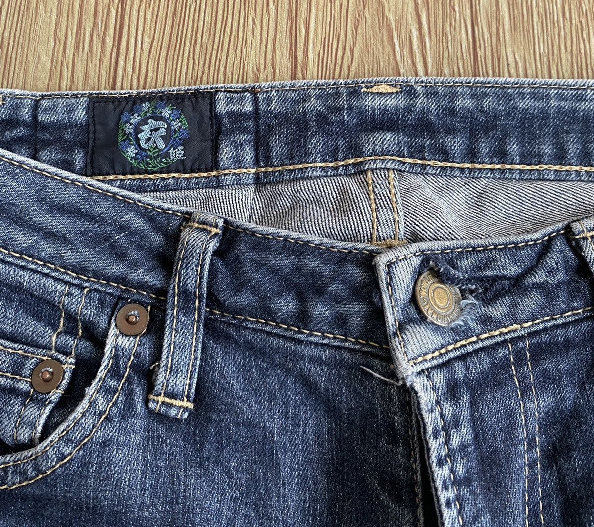 Japanese Brand Rare Vintage Japanese Brand Sukajan Flared Jeans 1990s Size US 26 / EU 42 - 8 Thumbnail