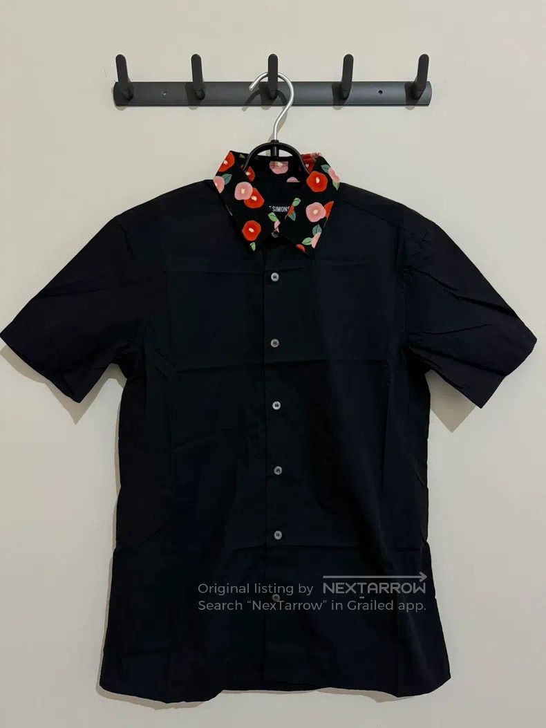 Raf Simons Raf simons 13ss floral collar shirt short-sleeved T-shirt Size US S / EU 44-46 / 1 - 1 Thumbnail