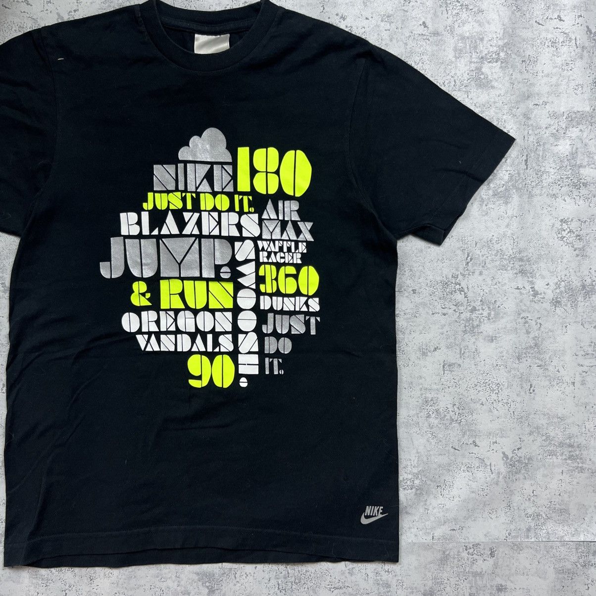 Nike 00s NIKE AIR MAX VINTAGE Y2K RETRO TEE T-SHIRT Size US S / EU 44-46 / 1 - 3 Thumbnail