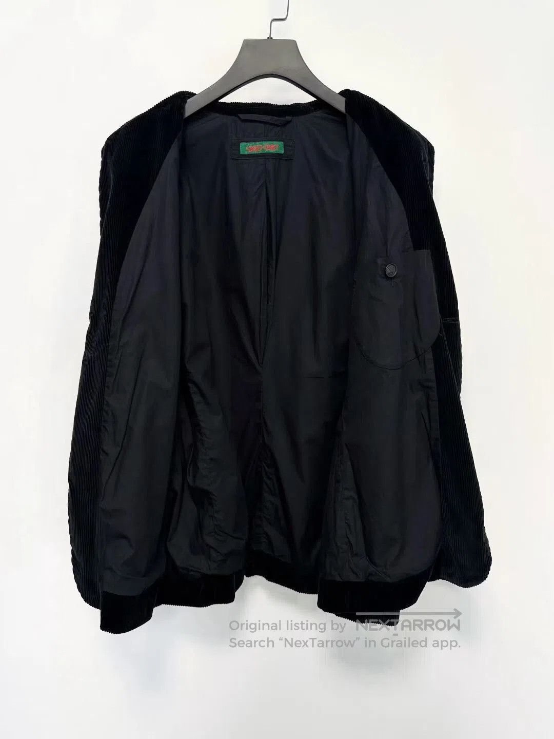 Casey Casey Casey Casey Black Corduroy Blazer. Size US S / EU 44-46 / 1 - 4 Thumbnail