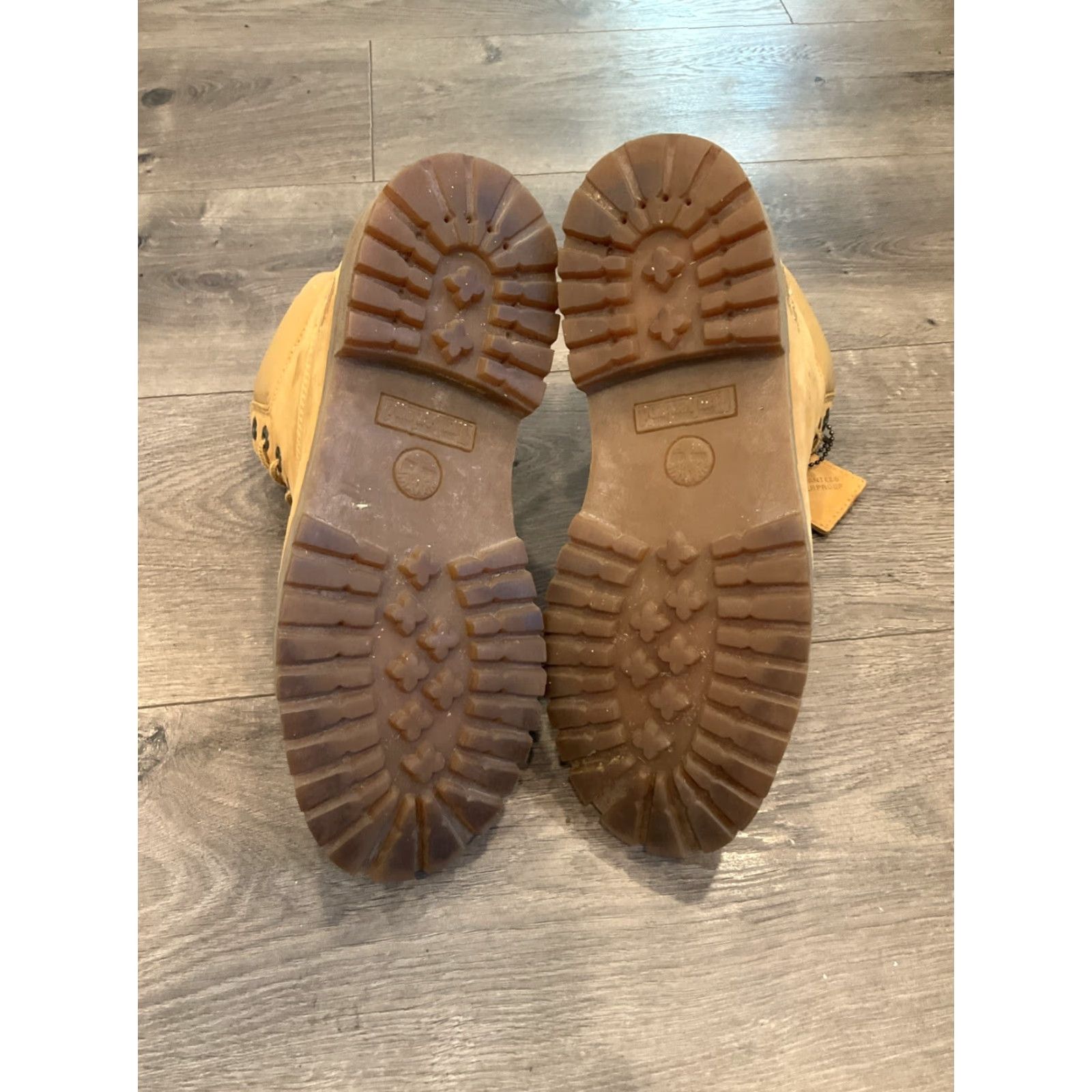 Timberland Timberland Boots Junior Premium 6-inch Wf Wheat Nubuck US Size 5 (Peeling Sole) Size US 5 / EU 37 - 6 Thumbnail