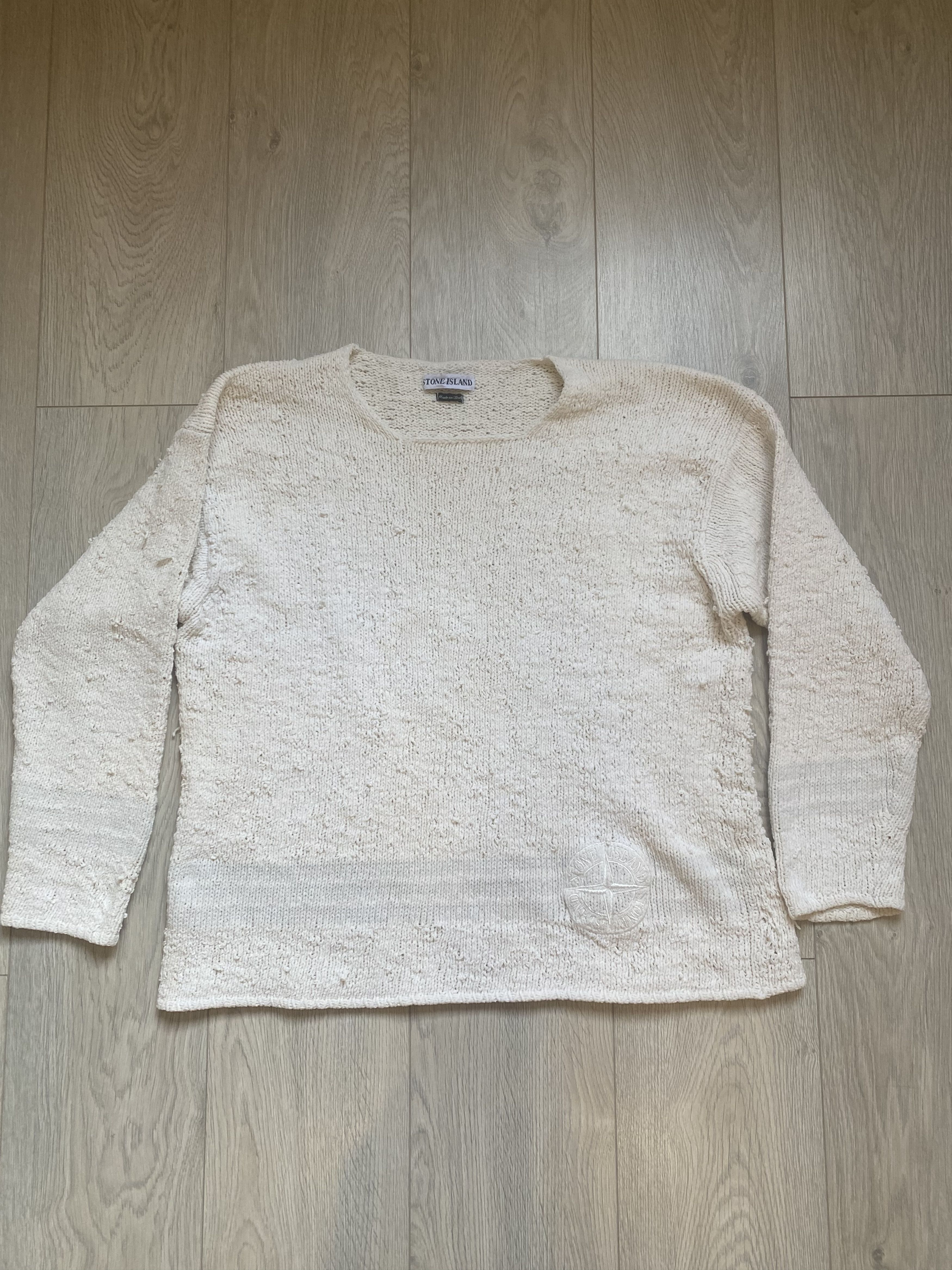 Massimo Osti × Stone Island Stone Island Vintage Sweater Massimo Archive Size US L / EU 52-54 / 3 - 6 Thumbnail