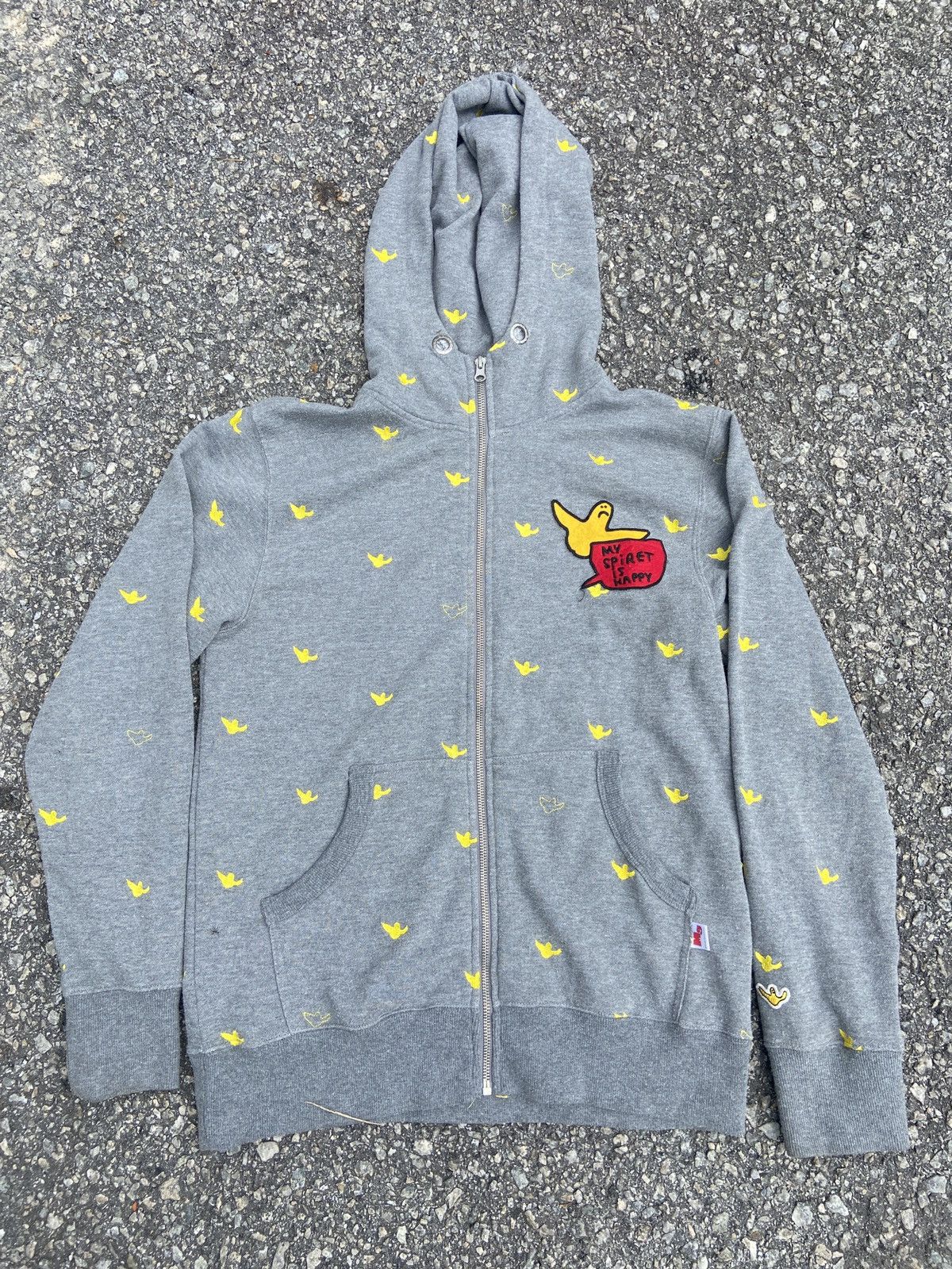 Japanese Brand × Vintage Mark Gonzales Polkadot Hoodie Size US M / EU 48-50 / 2 - 2 Thumbnail