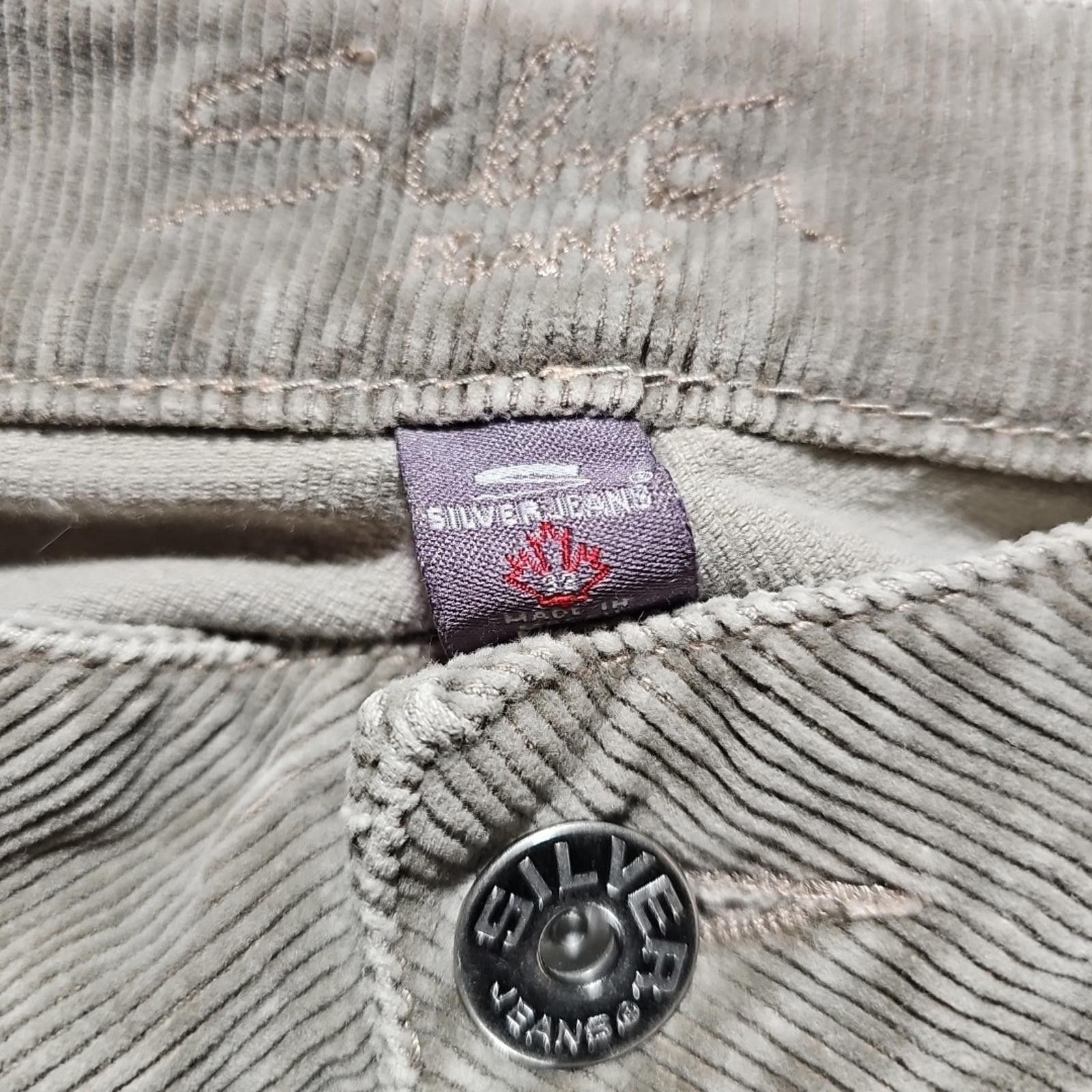 Silver Jeans Co. Silver Jeans Corduroy Womens Flared Pants 32x32 Size 32" / US 10 / IT 46 - 2 Thumbnail