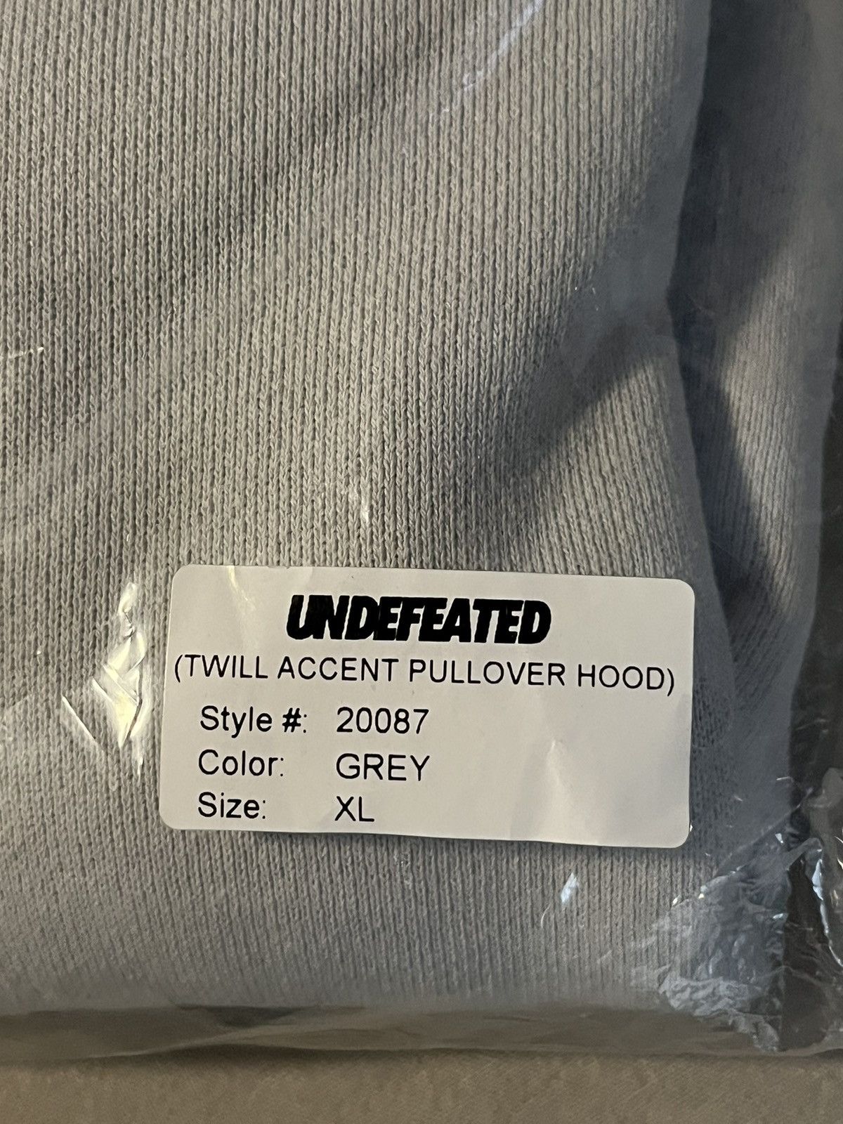 Undefeated Undefeated Men’s Twill Accent Pullover Hoodie Brand New DS Size US XL / EU 56 / 4 - 4 Thumbnail