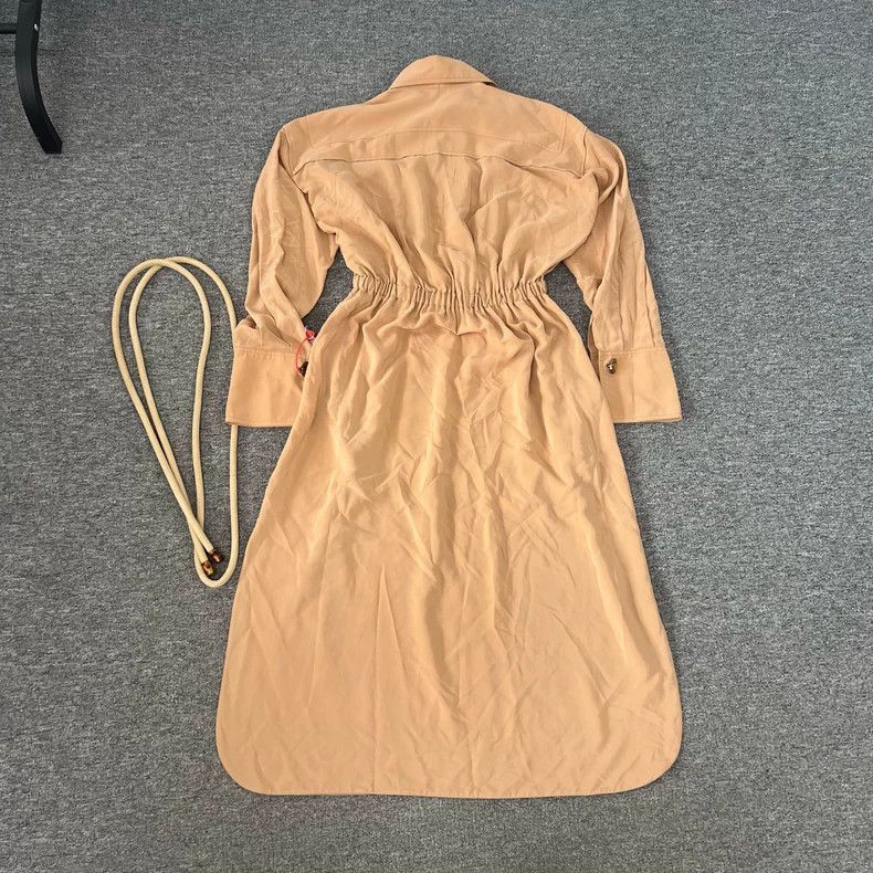 Fendi Fendi Silk Dress with Tags, Size 40 Size 39" - 2 Thumbnail