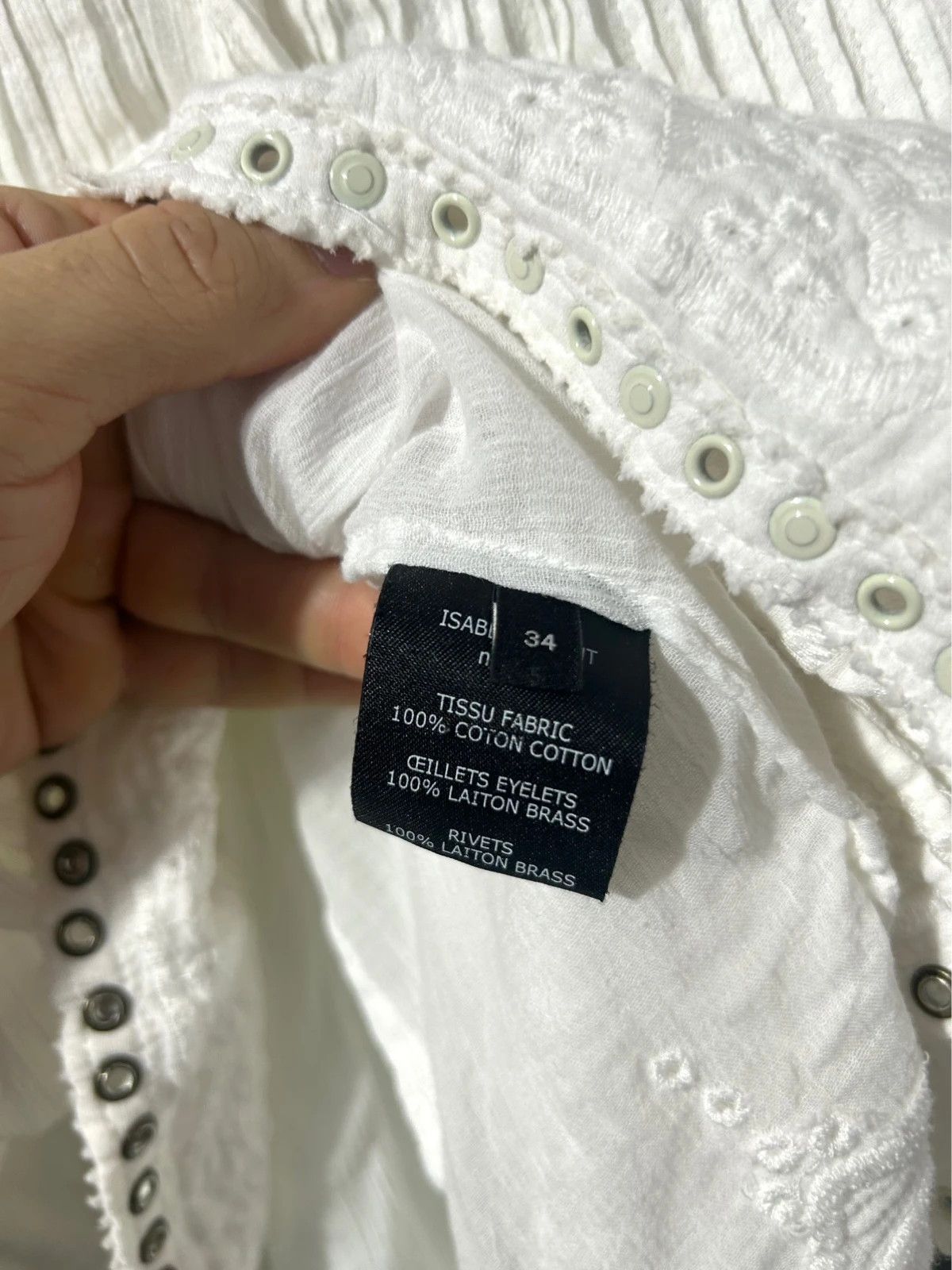 Isabel Marant Isabel Marant Alexia Blouse Size XS / US 0-2 / IT 36-38 - 6 Thumbnail