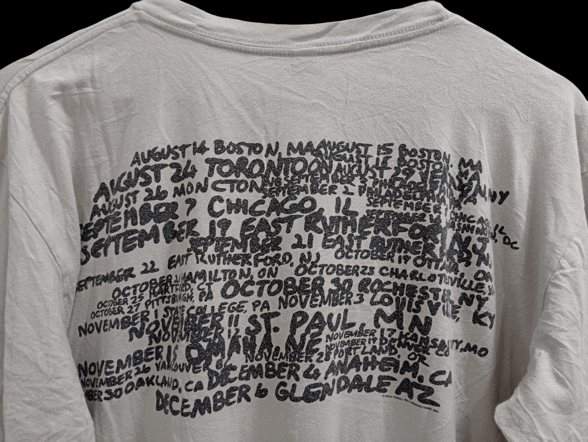 Band Tees × Vintage 🔥🔥Bruce Springsteen Wreckingball 2012 Tour LS T-Shirt Size US L / EU 52-54 / 3 - 21 Thumbnail