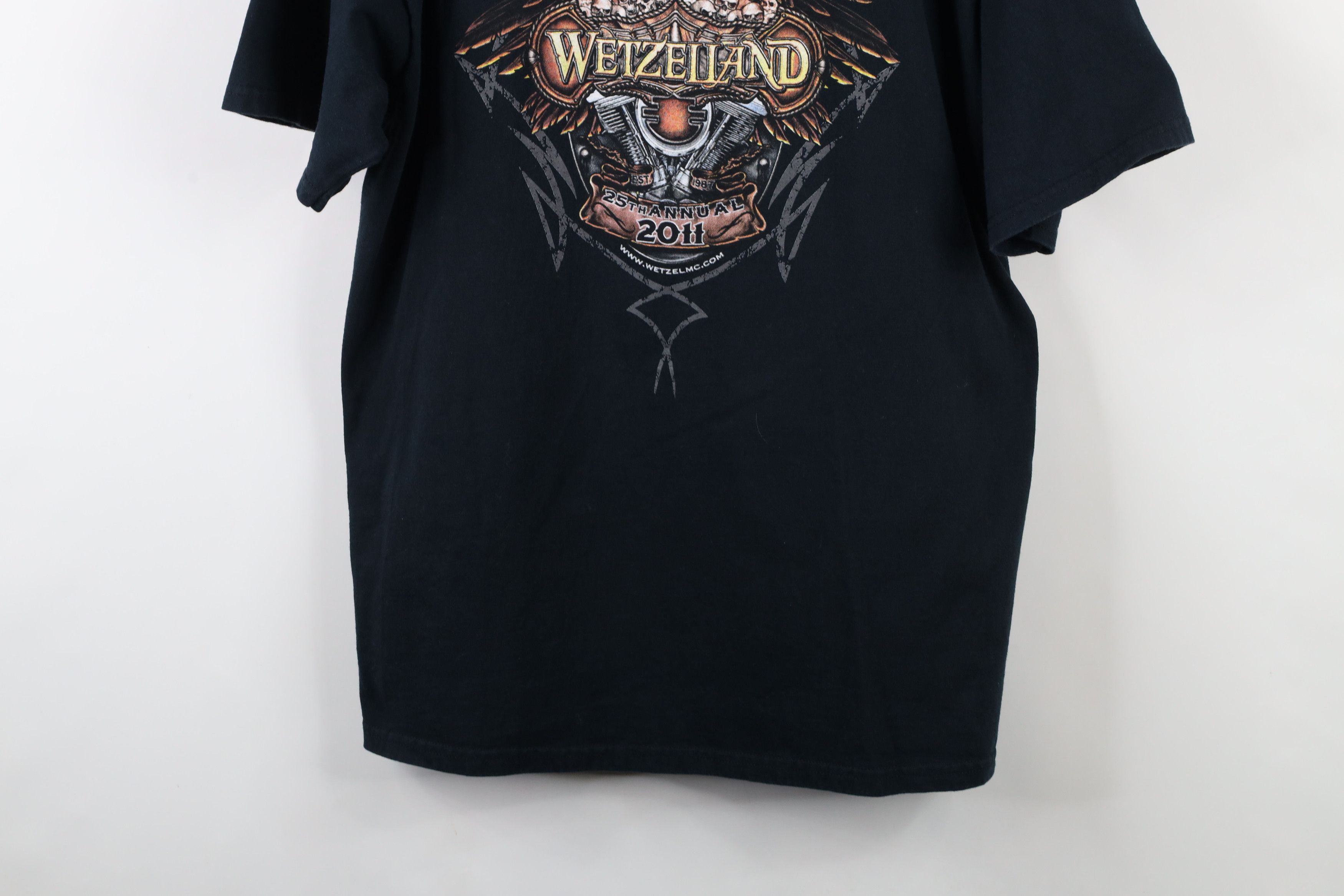 Vintage Vintage Y2K 2011 Ohio Wetzelland Skynyrd 69 Band T-Shirt Size US XL / EU 56 / 4 - 3 Thumbnail