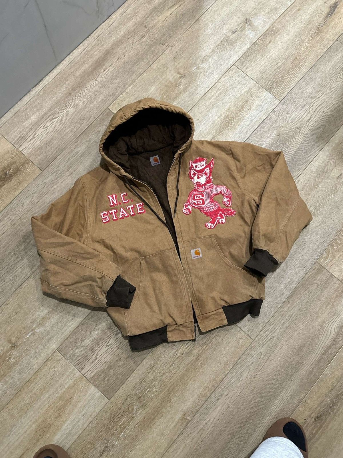 Carhartt × Vintage very rare vintage carhartt work jacket w custom embroidery Size US M / EU 48-50 / 2 - 1 Thumbnail