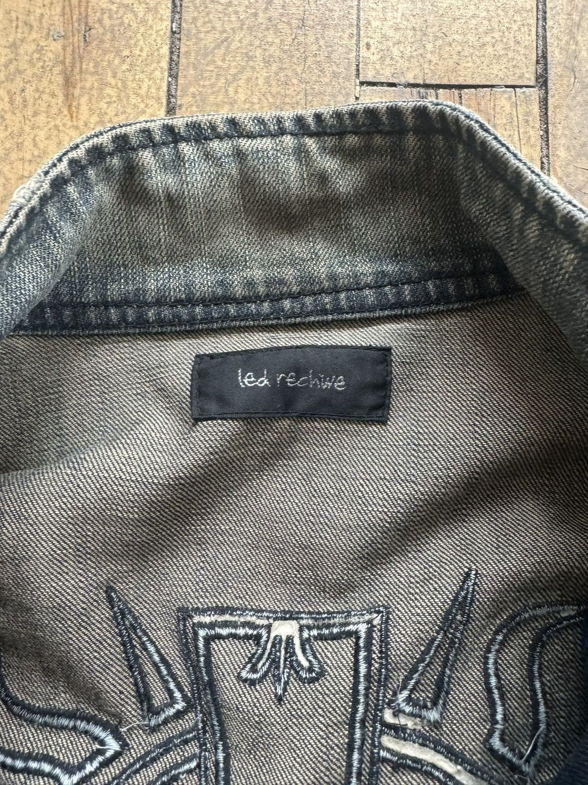 If Six Was Nine Led Rechwe Rodeo Denim Jacket Size US S / EU 44-46 / 1 - 6 Thumbnail
