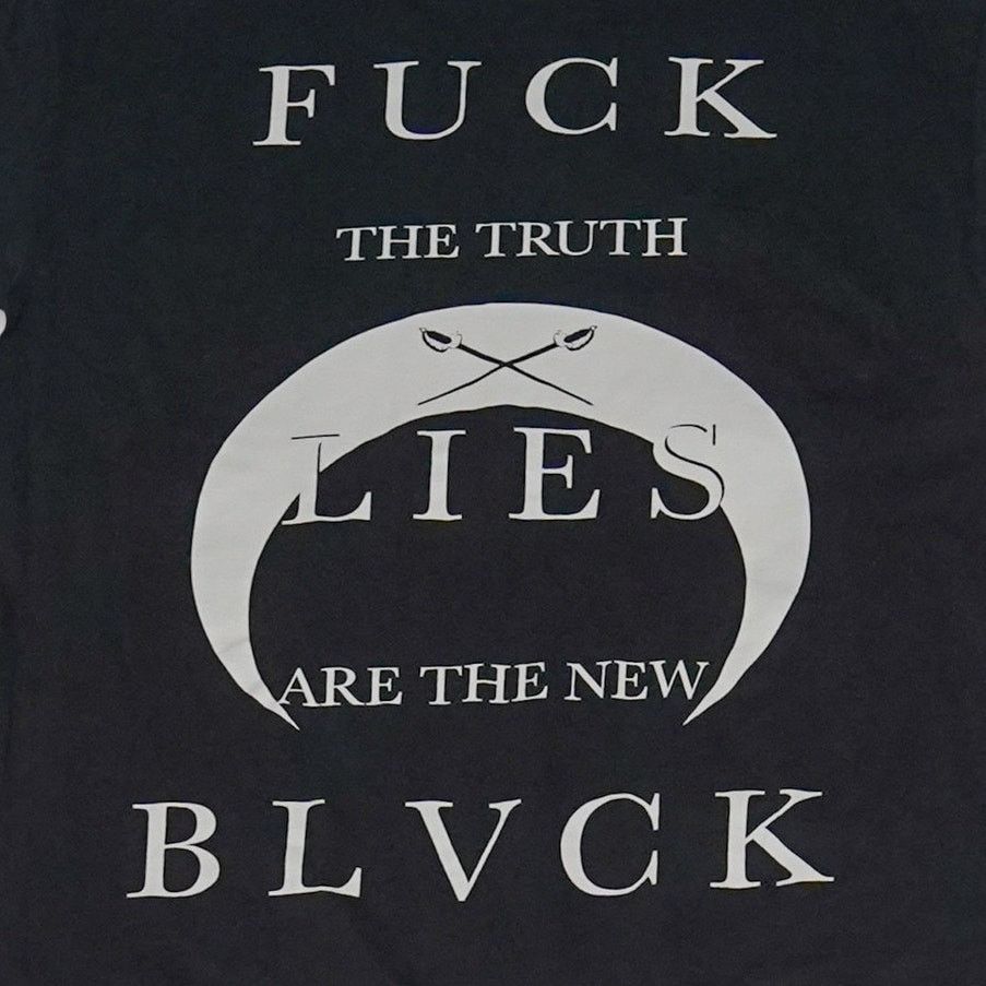 Black Scale Black Scale "Lies Are The New Black" Graphic T-Shirt - L Size US L / EU 52-54 / 3 - 2 Thumbnail