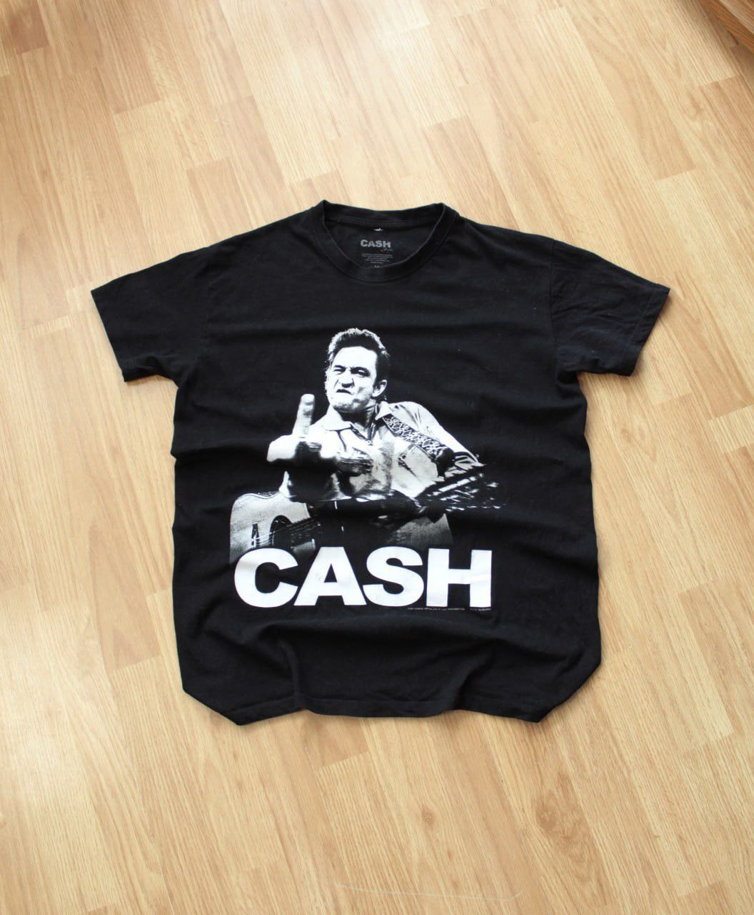 Band Tees 🔥 Vintage Johnny Cash Black T Shirt Band Music USA Size US M / EU 48-50 / 2 - 1 Thumbnail