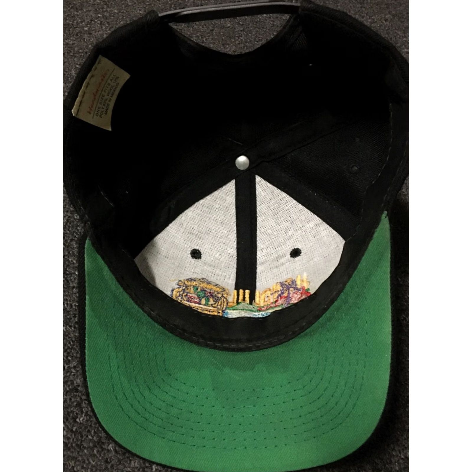 Vintage VINTAGE Honolulu Police Department Hat Black Adjustable 80s 90s Snapback College Rainbow Size ONE SIZE - 4 Thumbnail