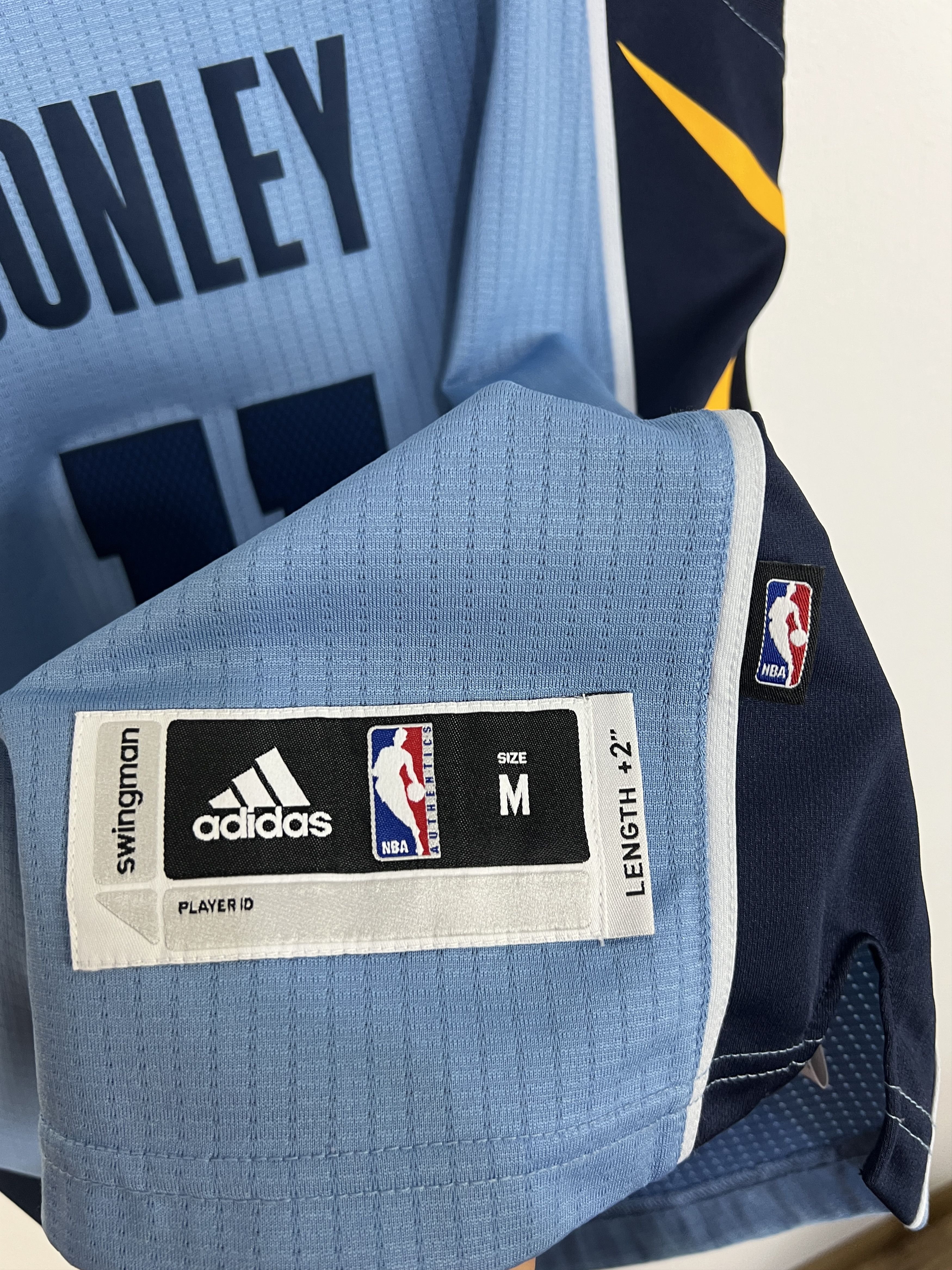 Adidas Adidas Memphis Grizzlies Mike Conley Blue Jersey NBA Shirt Size US M / EU 48-50 / 2 - 4 Thumbnail