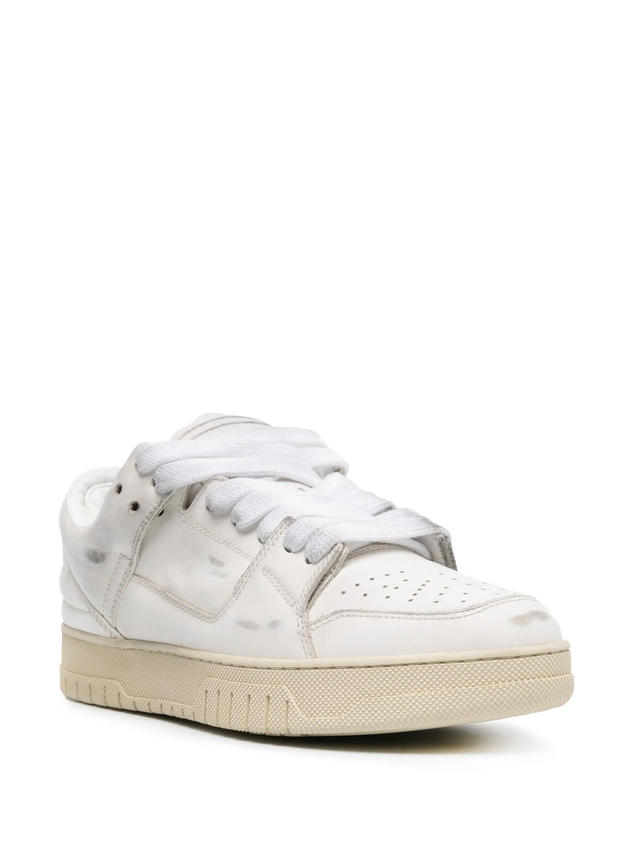 1989 STUDIO o1y0525 Low-Top Sneakers in White Size US 11 / EU 44 - 2 Thumbnail