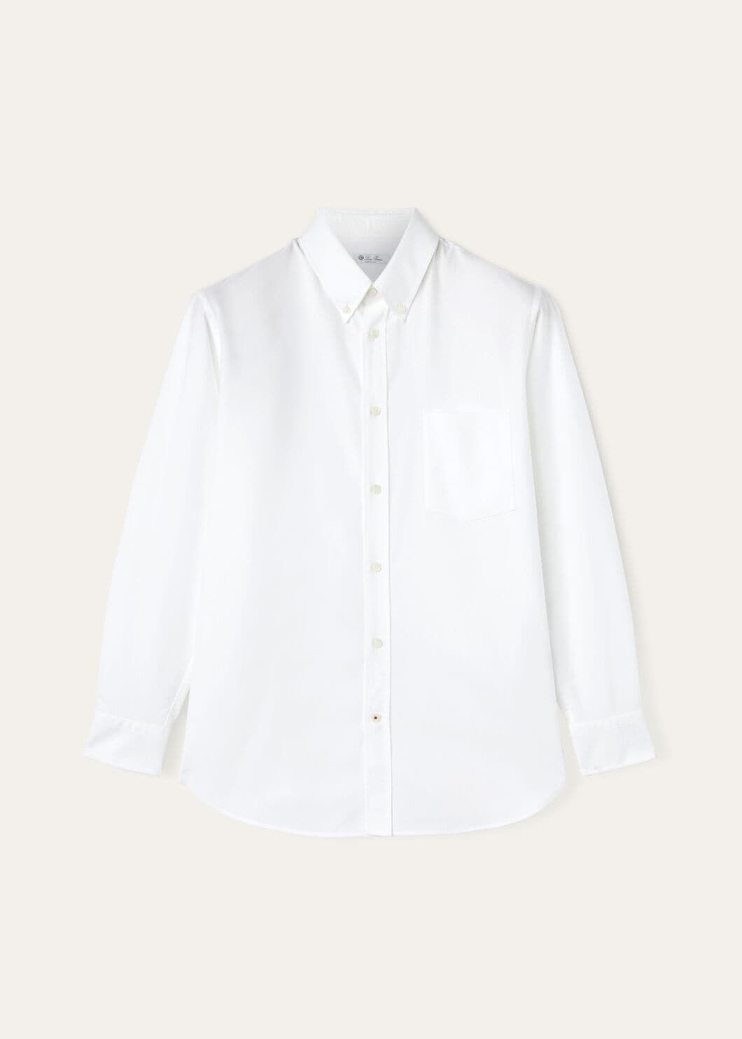 Loro Piana o1w1db10725 FAO7555 Elia Shirt in White Size US S / EU 44-46 / 1 - 1 Thumbnail