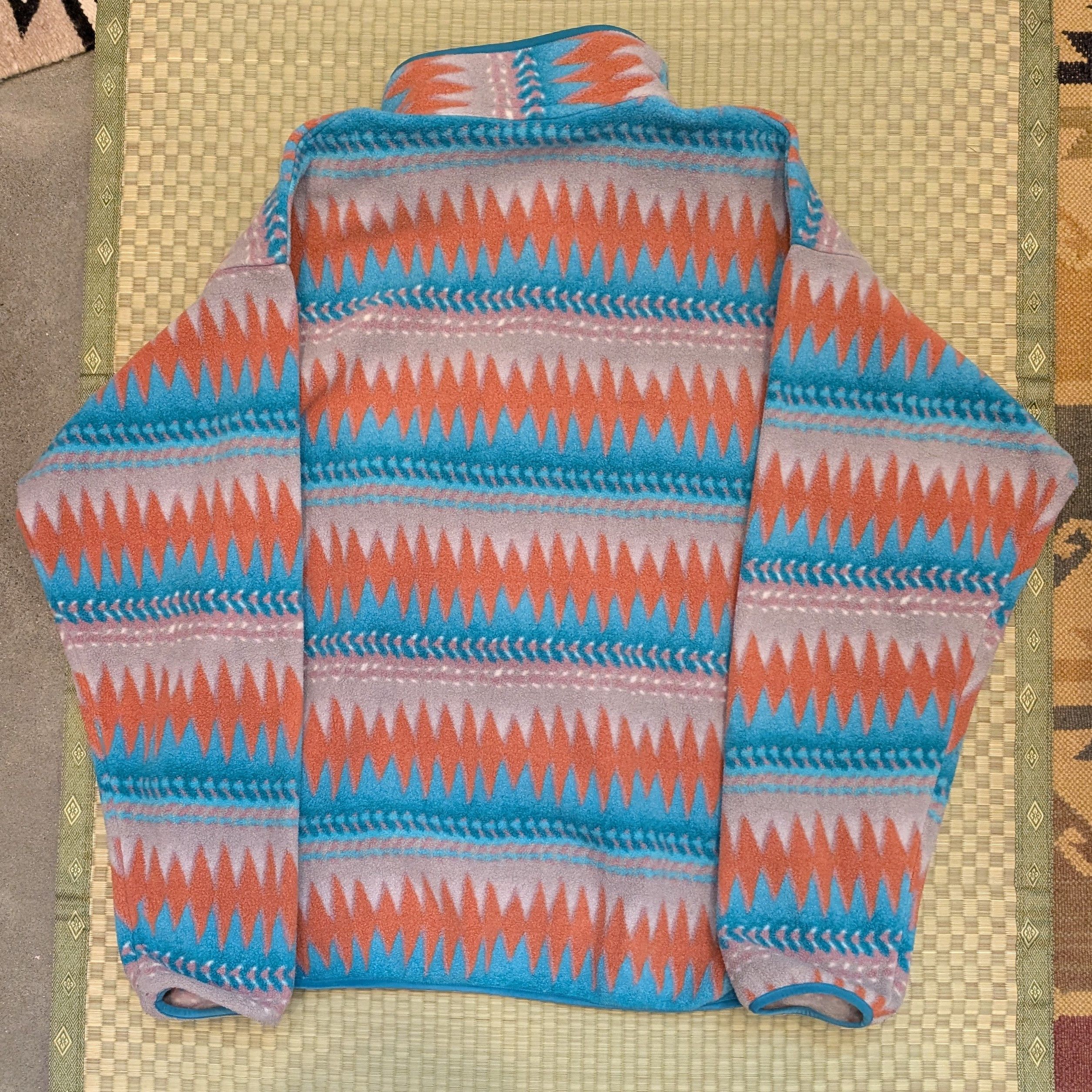 Patagonia Patagonia Synchilla Fleece Sweater Aztec Laughing Waters Size US XXL / EU 58 / 5 - 2 Thumbnail