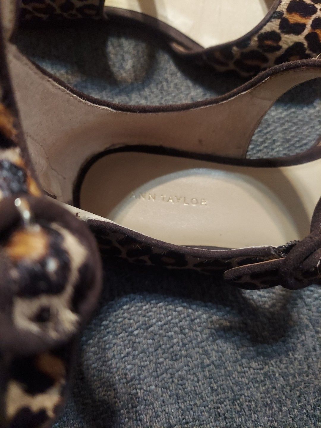 Ann Taylor Ann Taylor Ivette Hcalf Mary Jane Flat M Size 6.5 Multi Bro Size US 6.5 / IT 36.5 - 6 Thumbnail