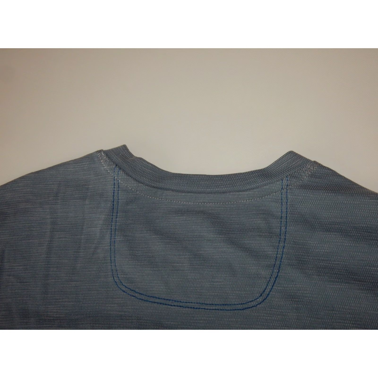 Tommy Bahama Tommy Bahama Men's T-Shirt Size M Blue Short Sleeve Tencel Blend Solid Shirt Mens Size US M / EU 48-50 / 2 - 3 Thumbnail
