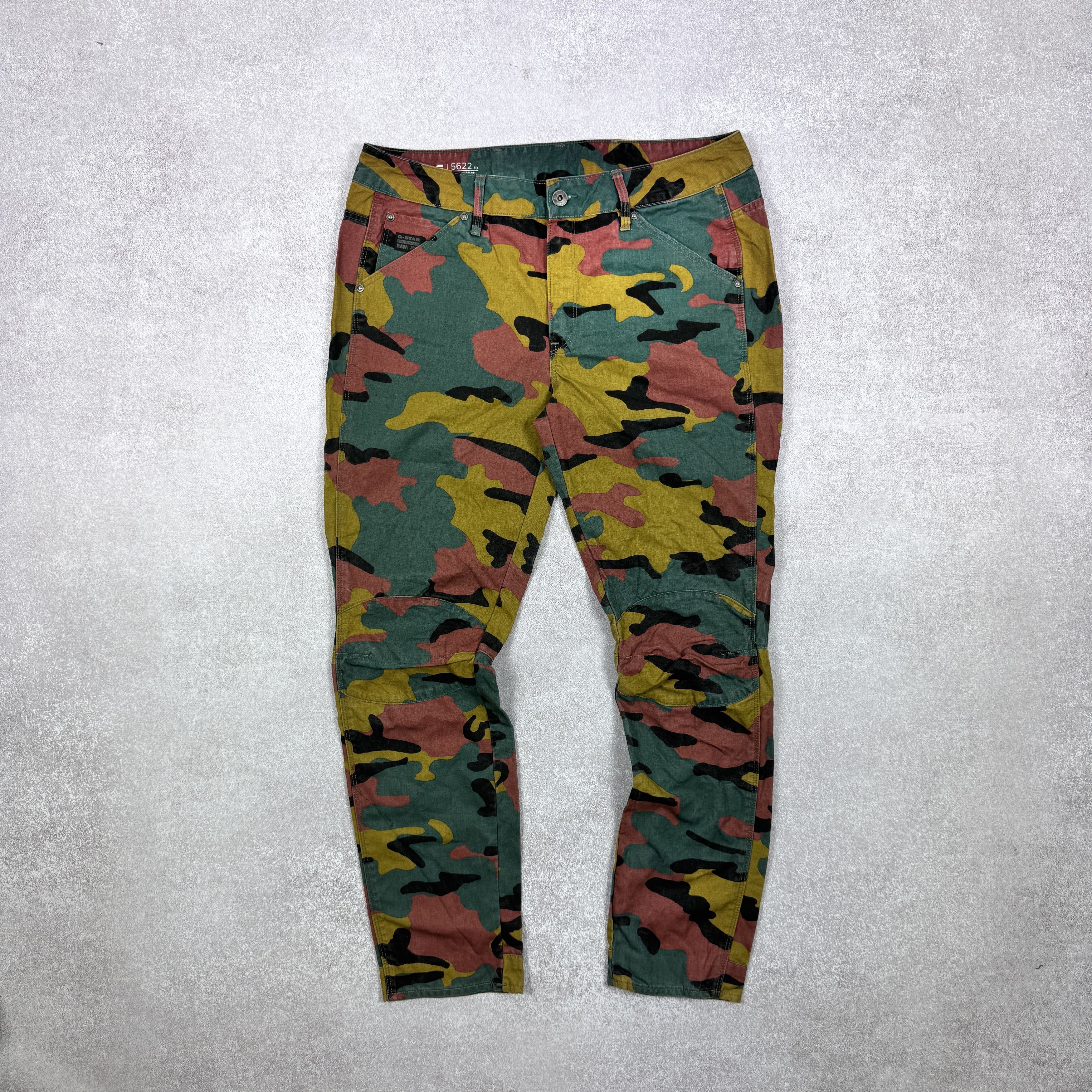 G-Star × Pharrell G Star 5622 3D Tapered X Elwood X25 Pharell Williams 30X30 Size US 30 / EU 46 - 2 Thumbnail